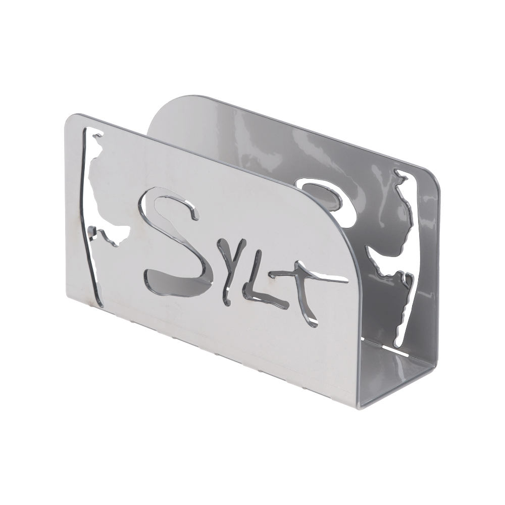 Briefhalter Motiv "Sylt" aus Stahl Stahl