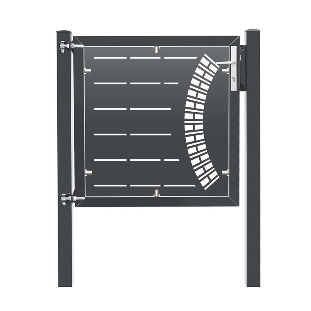 Design-Tor DT07 Anthrazit RAL 7016 | 1030  | 1000  | 1 flügelig