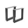 Artikelbild 1 des Artikels “Bankgestell ohne Lehne mit Platte Schwarz, RAL 9005 | Im Set (2x)“