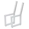 Artikelbild 1 des Artikels “Bankgestell mit Lehne Silber RAL 666 | Im Set (2x)“