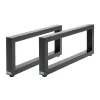 Artikelbild 1 des Artikels “Lounge Bankgestell ohne Lehne 60/40 Schwarz, RAL 9005 | Im Set (2x)“