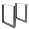 Artikelbild 1 des Artikels “Tischgestell U 80/40 Schwarz matt | Im Set (2x)“