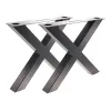Artikelbild 1 des Artikels “Tischgestell X 100/100 Schwarz matt | Im Set (2x)“