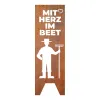 Artikelbild 1 des Artikels “Gartenstele - Mit Herz im Beet “