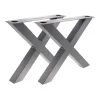 Artikelbild 1 des Artikels “Tischgestell X 100/100 Anthrazit DB703 | Im Set (2x)“