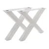 Artikelbild 1 des Artikels “Tischgestell X 100/100 Weiß glänzend | Im Set (2x)“