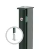 Artikelbild 1 des Artikels “Zaunpfosten Typ 1 moosgrün RAL 6005 | 1830 | Gekürzt | Standard“