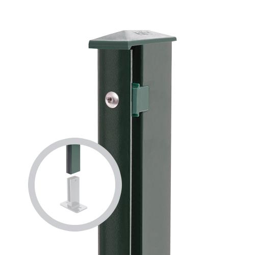 Artikelbild des Artikels “Zaunpfosten Typ 1 moosgrün RAL 6005 | 1030 | Gekürzt | Standard“