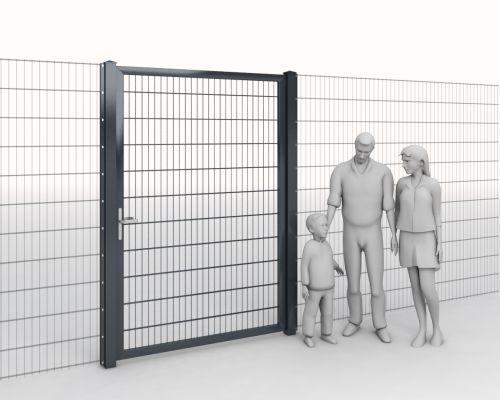 Artikelbild des Artikels “Industrietoranlage anthrazit RAL 7016 | 2230  | 1500  “