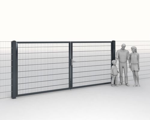 Artikelbild des Artikels “Industrietoranlage Einfahrt anthrazit RAL 7016 | 1830  | 4000  “