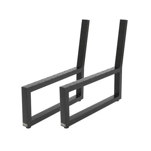 Artikelbild des Artikels “Lounge Bankgestell mit Lehne 60/40 Schwarz, RAL 9005 | Im Set (2x)“