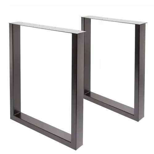 Artikelbild des Artikels “Tischgestell U 80/40 Schwarz matt | Im Set (2x)“