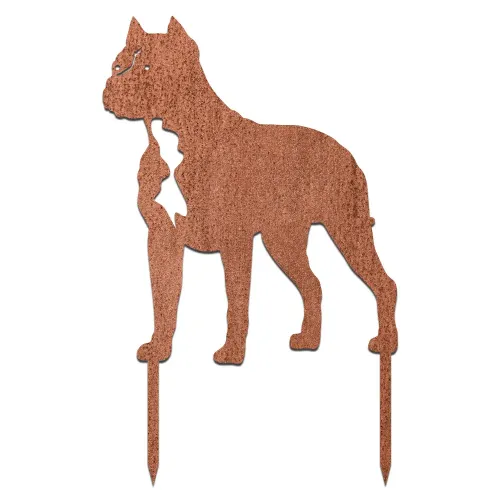 Artikelbild des Artikels “Gartenstecker Hund Loki “