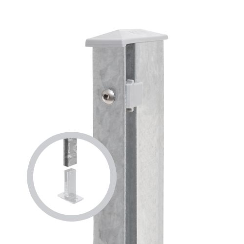 Artikelbild des Artikels “Zaunpfosten Typ 1 feuerverzinkt | 1030 | Gekürzt | Standard“