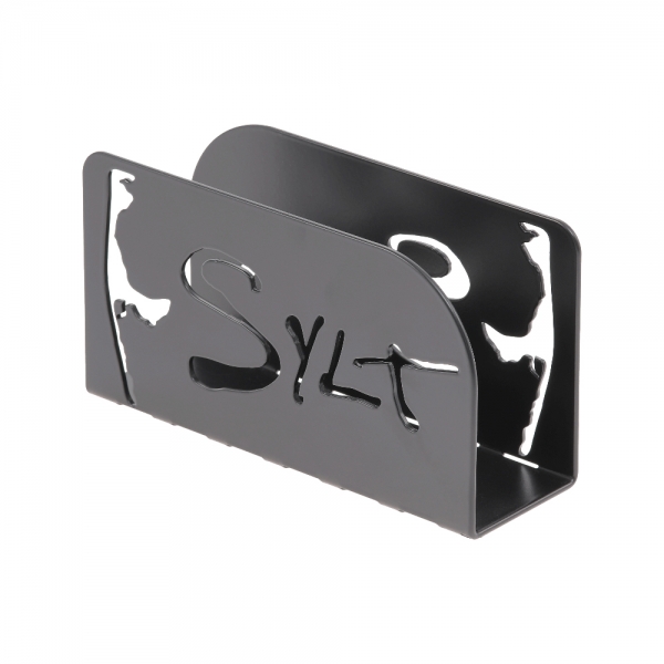 Briefhalter Motiv "Sylt" aus Stahl 