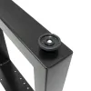 Artikelbild 2 des Artikels “Bankgestell ohne Lehne mit Platte Schwarz, RAL 9005 | Im Set (2x)“