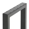 Artikelbild 2 des Artikels “Bankgestell ohne Lehne 60/40 Schwarz, RAL 9005 | Im Set (2x)“