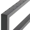 Artikelbild 2 des Artikels “Lounge Bankgestell mit Lehne 60/40 Schwarz, RAL 9005 | Im Set (2x)“