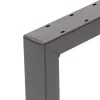 Artikelbild 2 des Artikels “Bankgestell mit Lehne Schwarz matt RAL 9005 | Im Set (2x)“