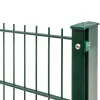 Artikelbild 2 des Artikels “Zaunpfosten Typ 1 moosgrün RAL 6005 | 1430 | Zum Einbetonieren | Standard“