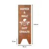 Artikelbild 2 des Artikels “Gartenstele - Hopfen und Malz “
