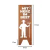 Artikelbild 2 des Artikels “Gartenstele - Mit Herz im Beet “