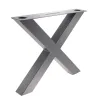 Artikelbild 2 des Artikels “Tischgestell X 100/100 Anthrazit DB703 | Im Set (2x)“