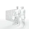 Artikelbild 3 des Artikels “DV Doppelstabmatte 8/6/8 anthrazit RAL 7016 | 1630“