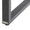Artikelbild 3 des Artikels “Lounge Bankgestell mit Lehne 60/40 Schwarz, RAL 9005 | Im Set (2x)“
