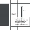 Artikelbild 3 des Artikels “Guck Nich® Sichtschutz-Streifen Hart-PP fenstergrau RAL 7040“