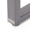 Artikelbild 3 des Artikels “Bankgestell mit Lehne Stahl Klarlack | Einzeln“