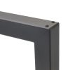  Artikelbild 3 des Artikels “Tischgestell U 80/80 Anthrazit DB 703 | Im Set (2x)“