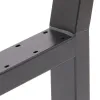 Artikelbild 4 des Artikels “Bankgestell mit Lehne Schwarz matt RAL 9005 | Einzeln“