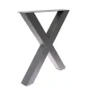 Artikelbild 4 des Artikels “Tischgestell X 80/80 Anthrazit DB 703 | Im Set (2x)“