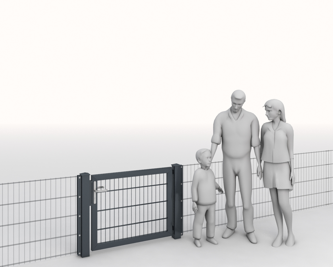  Artikelbild 1 des Artikels “Industrietoranlage anthrazit RAL 7016 | 830  | 1000  “