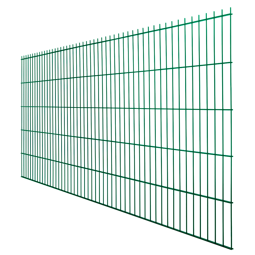 Artikelbild 1 des Artikels “DV Doppelstabmatte 6/5/6 moosgrün RAL 6005 | 1030“
