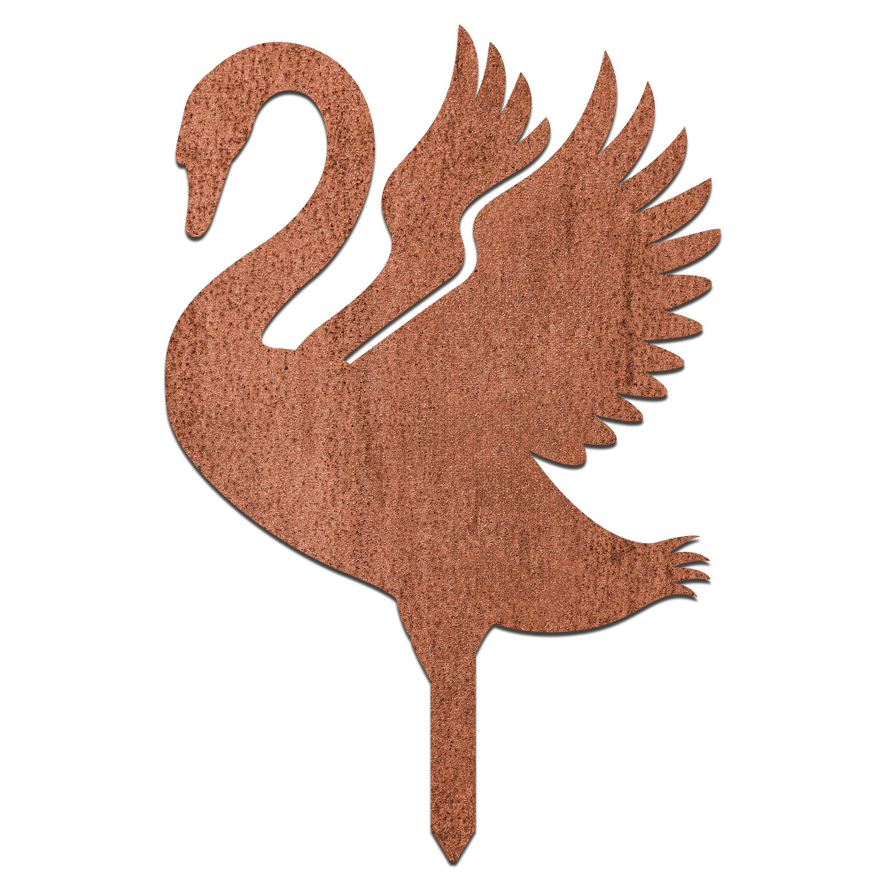 Artikelbild 1 des Artikels “Gartenstecker Schwan Lyra “