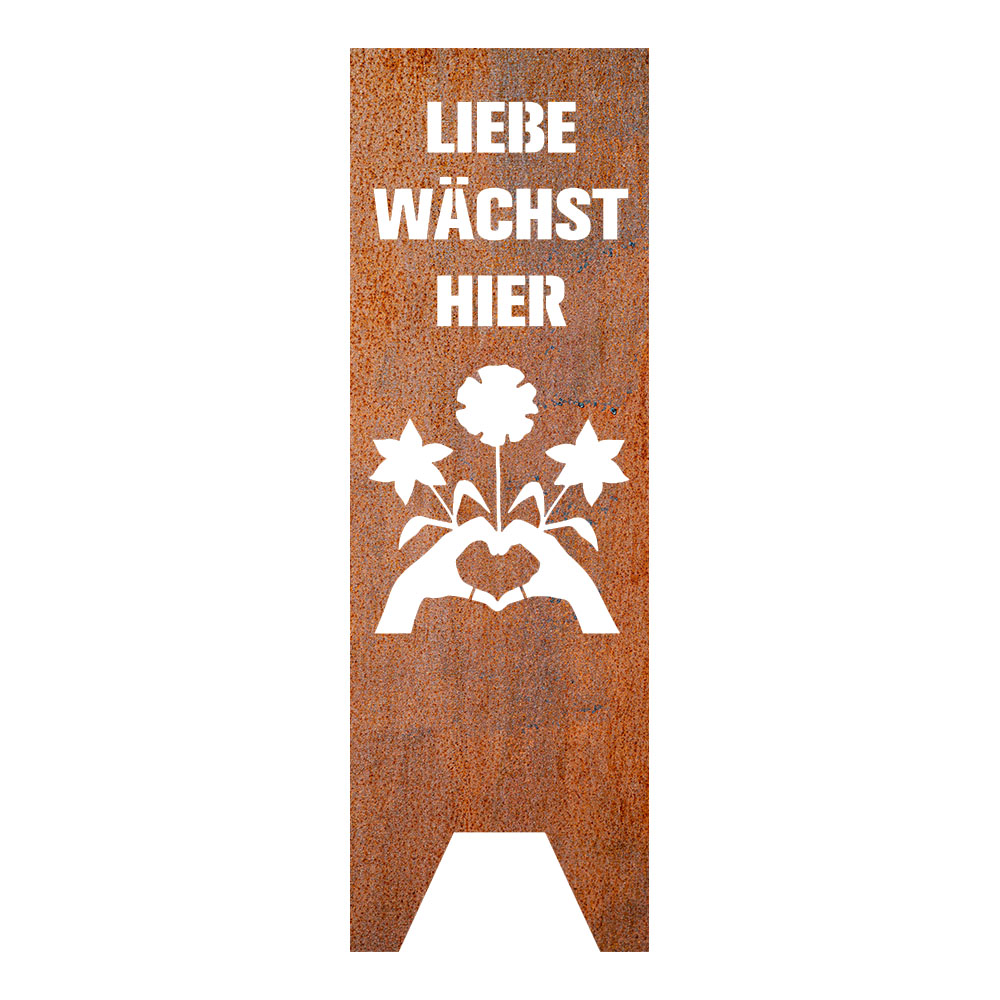 Artikelbild 1 des Artikels “Gartenstele - Liebe wächst hier “