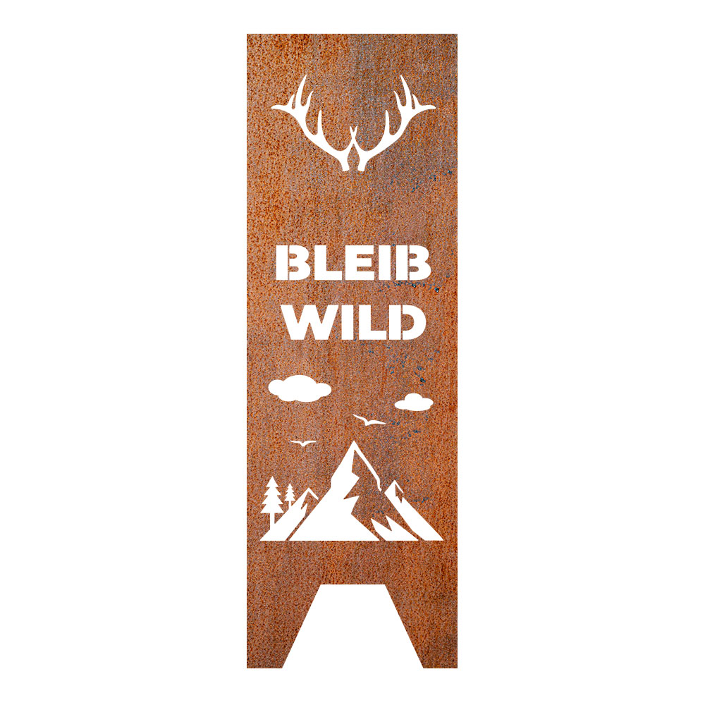 Artikelbild 1 des Artikels “Gartenstele - Bleib wild “