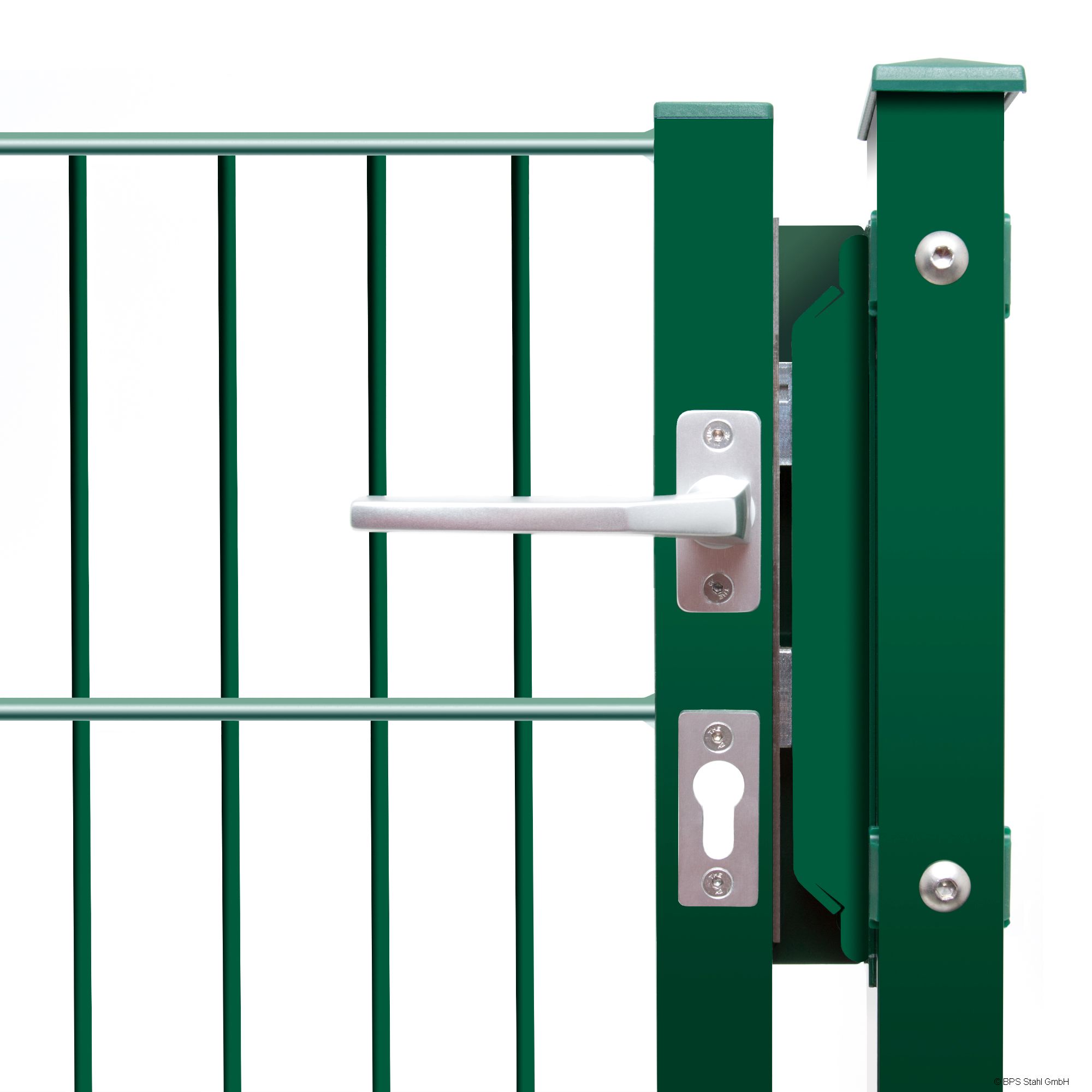  Artikelbild 2 des Artikels “Ben Light Toranlage moosgrün RAL 6005 | 1630  | 1250 “