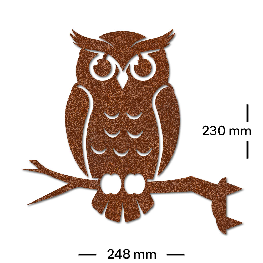  Artikelbild 2 des Artikels “Baumstecker Eule auf Ast “