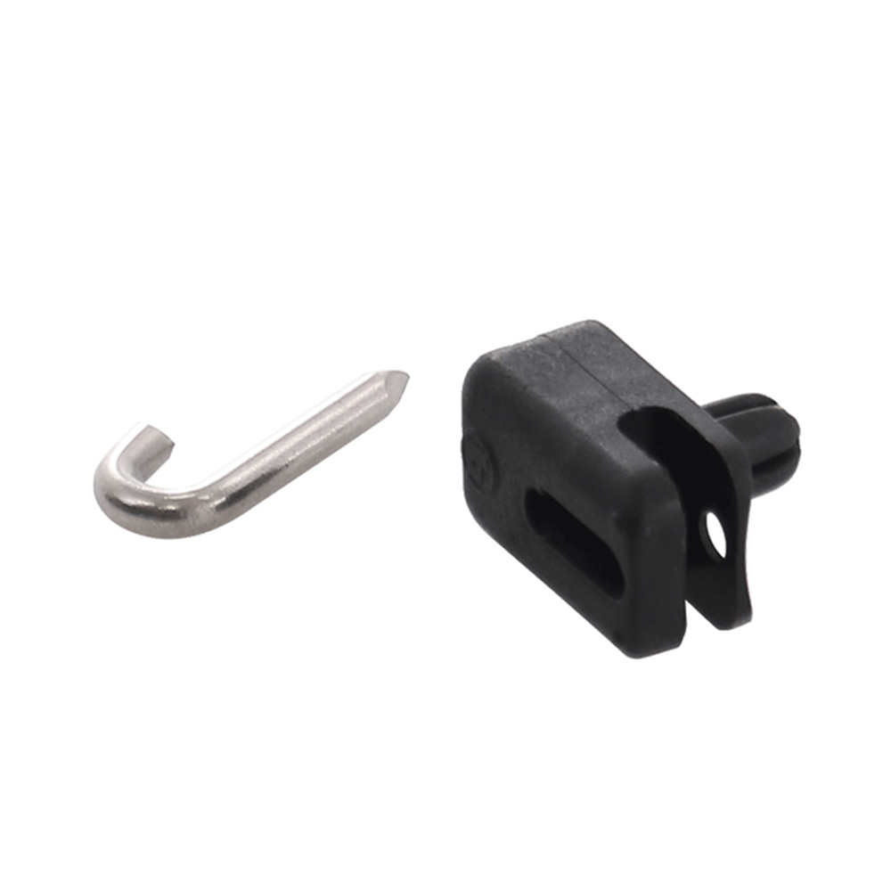 Artikelbild 2 des Artikels “Stacheldrahthalter mit V2A Edelstahl-Halter “