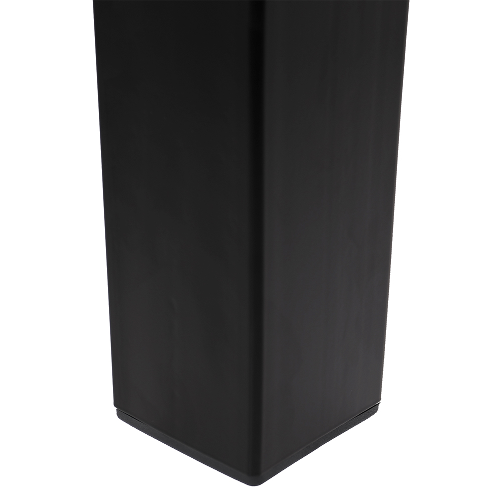  Artikelbild 2 des Artikels “Tischbein gerade 80/80 Schwarz matt | Einzeln“