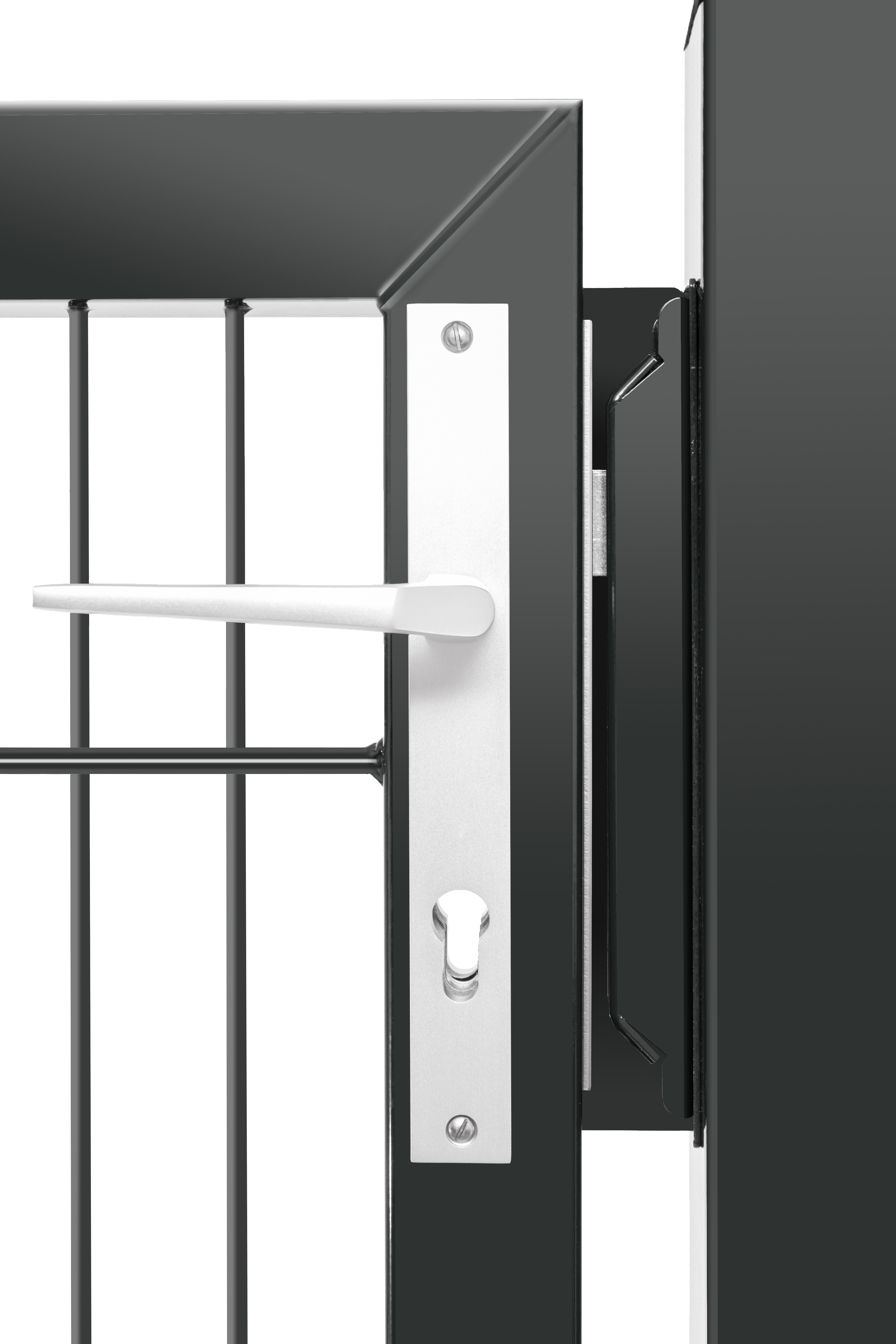  Artikelbild 2 des Artikels “Industrietor Drückergarnitur “