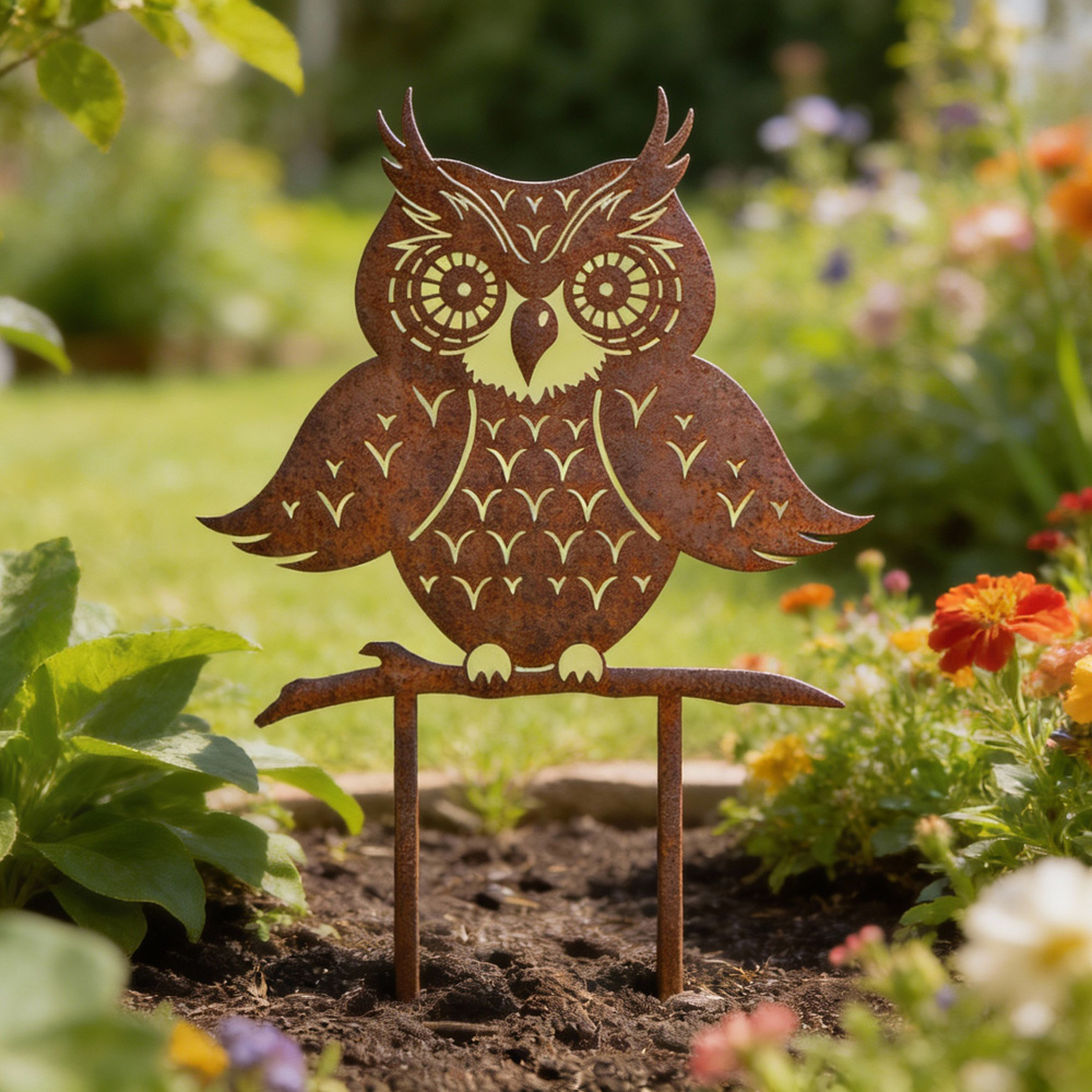 Artikelbild 2 des Artikels “Gartenstecker Eule Linda “