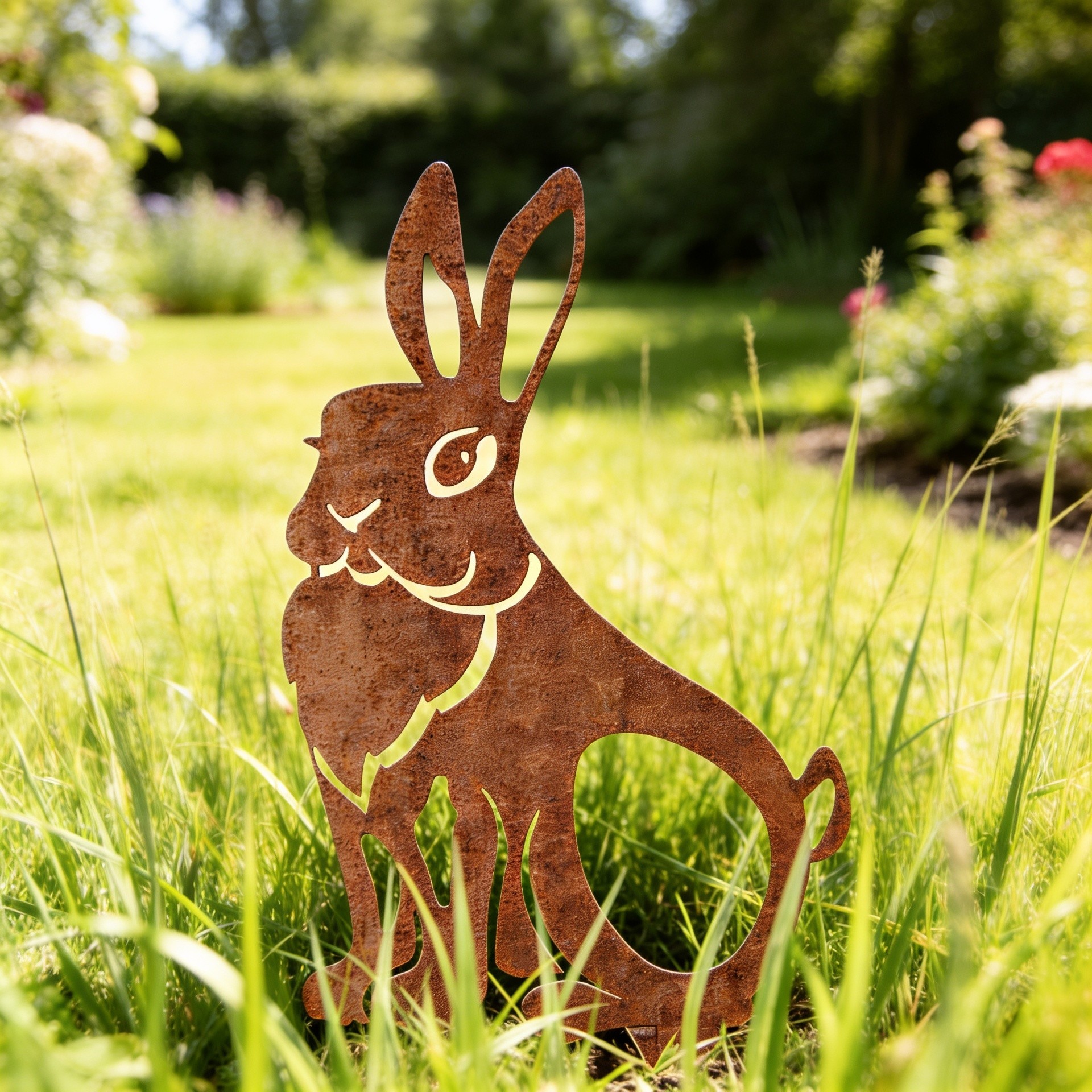 Artikelbild 2 des Artikels “Gartenstecker Hase Hugo “