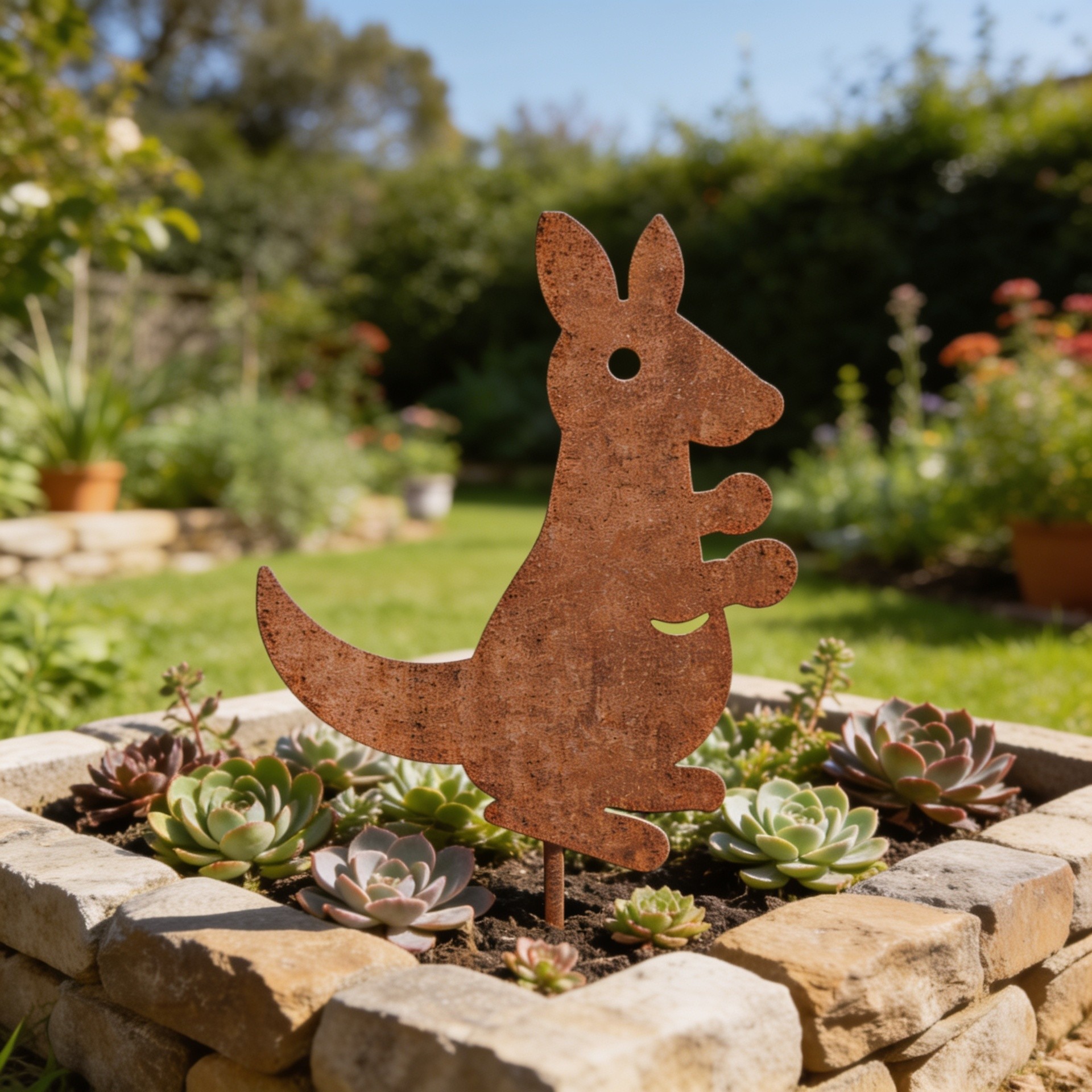 Artikelbild 2 des Artikels “Gartenstecker Kangaroo Rika “