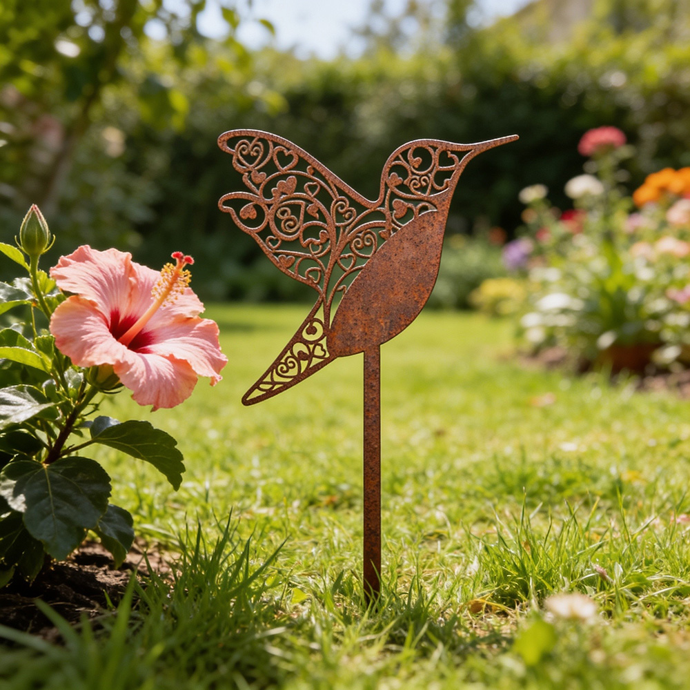 Artikelbild 2 des Artikels “Gartenstecker Kolibri Auri “