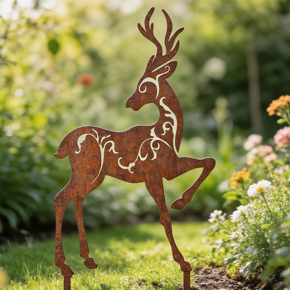 Artikelbild 2 des Artikels “Gartenstecker Rentier Frosty “