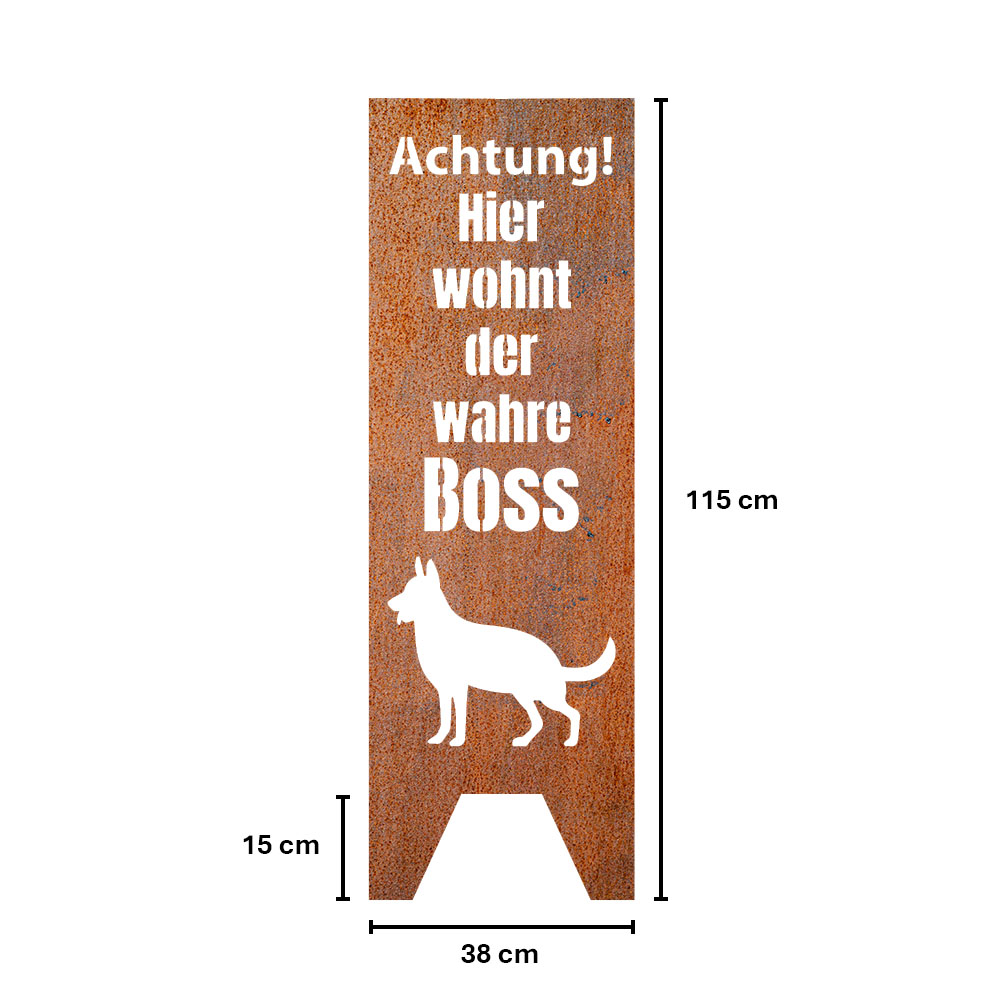 Artikelbild 2 des Artikels “Gartenstele - Wahrer Boss “